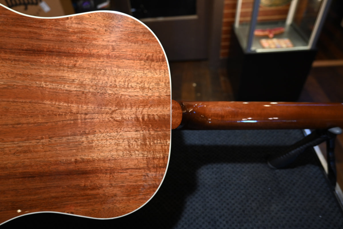 Gibson Custom Shop J-45 Koa Carpathian Spruce - Honeyburst Guitar #5086