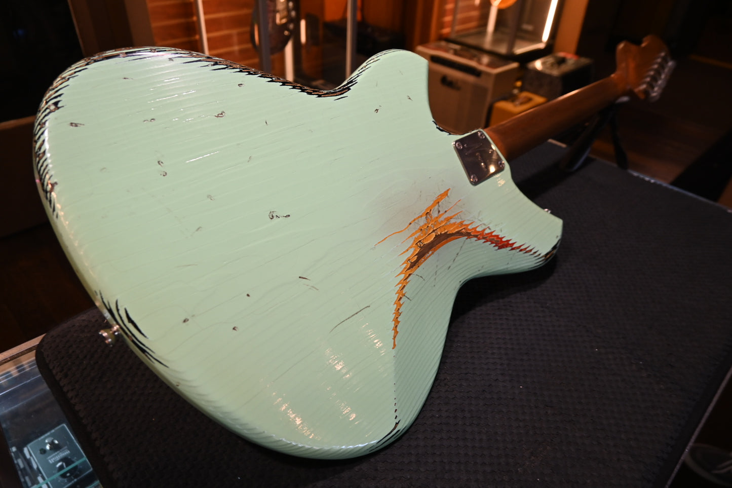 Novo Serus J Limited - Surf Green over '64 3-Tone Burst Guitar #6593