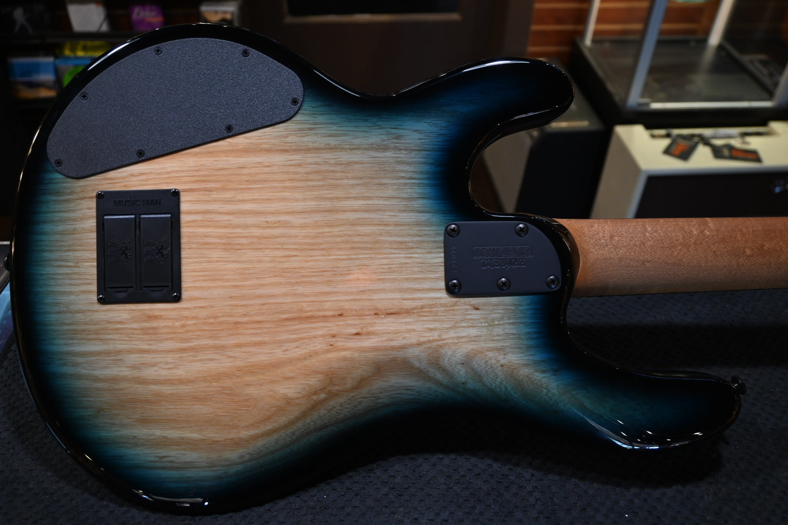 Music Man Stingray Special HH - Mean Blue Burst Bass #0962 - Danville Music