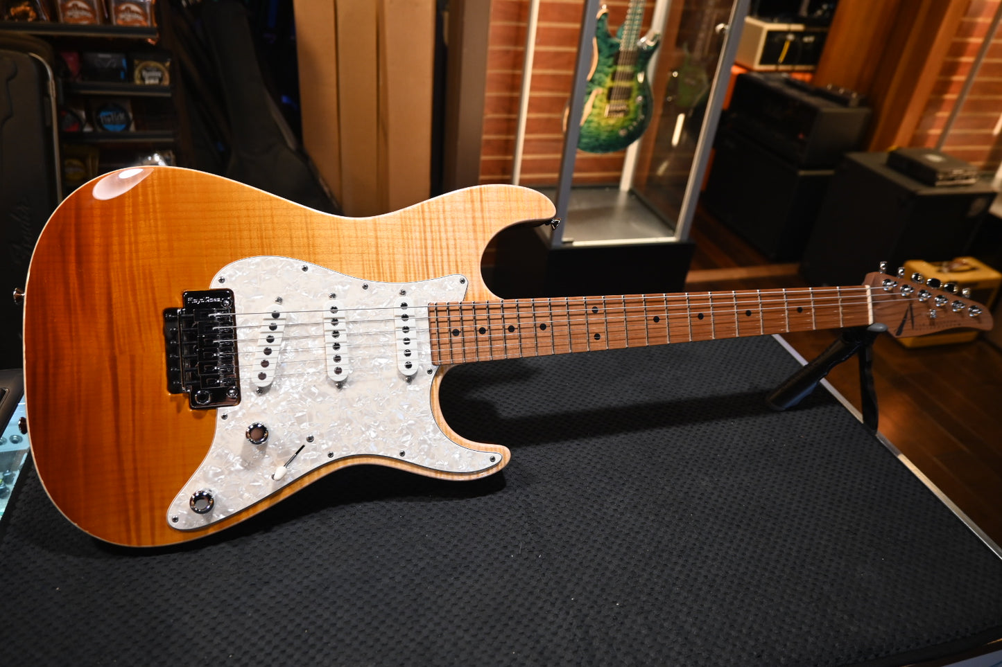 Tom Anderson Drop Top Classic - Honey Surf Guitar #424A