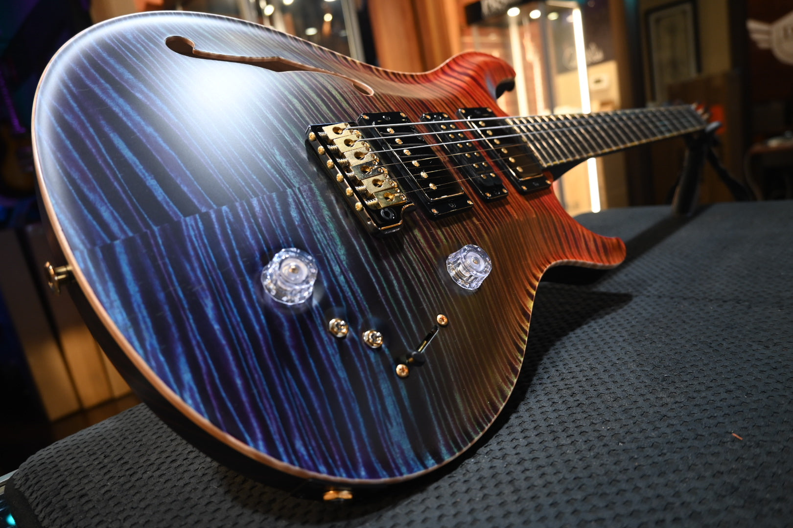 PRS Private Stock Special Semi-Hollow - Zombie Fade Satin Guitar #10776 - Danville Music