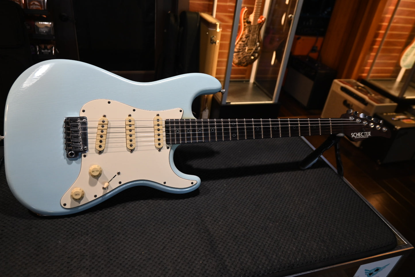 Schecter Nick Johnston USA Signature 2020 - Atomic Frost Nitro Guitar #1015