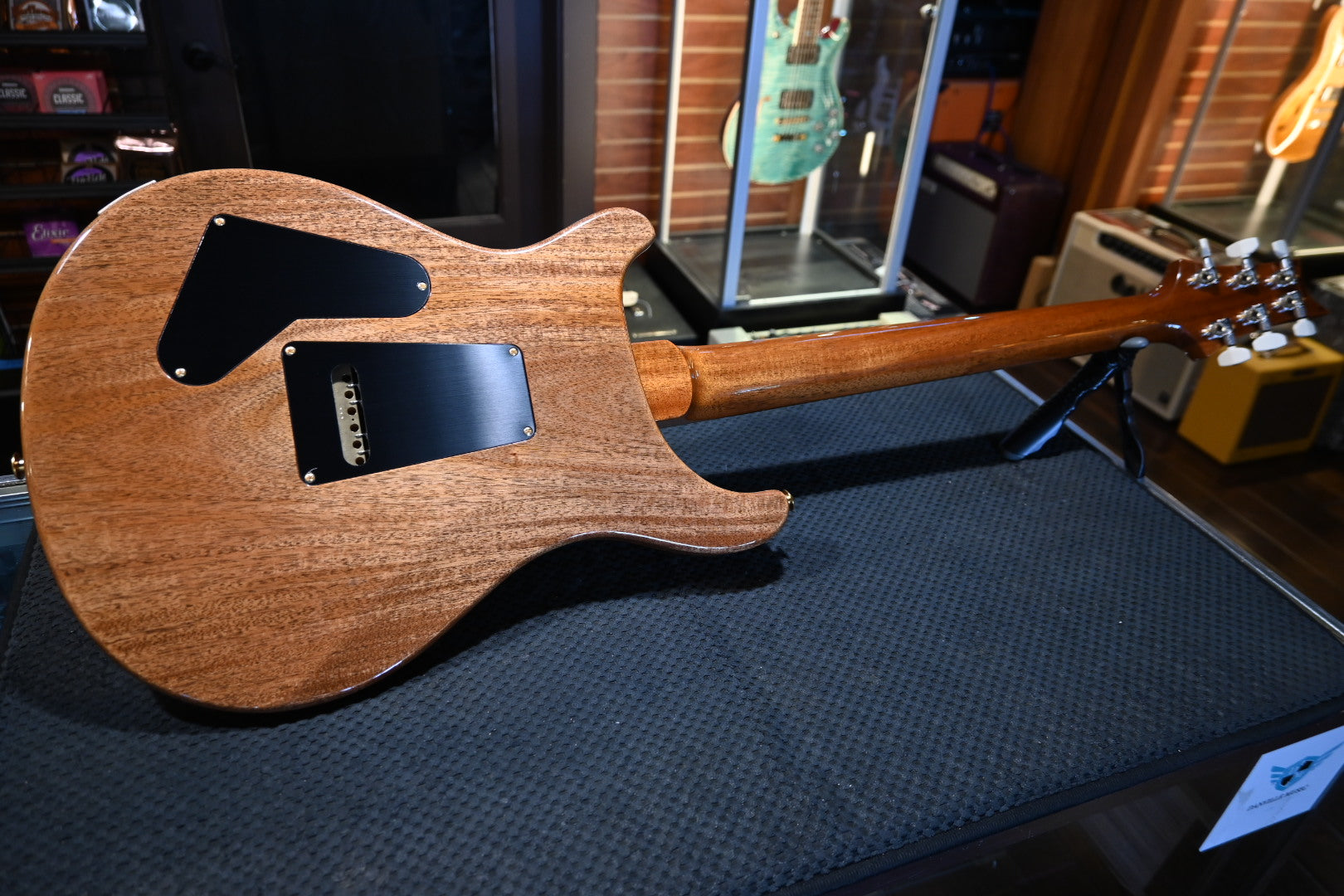 PRS Custom 24-08 10-Top One Piece Top - Whale Blue Smoke Burst Guitar #9994 - Danville Music