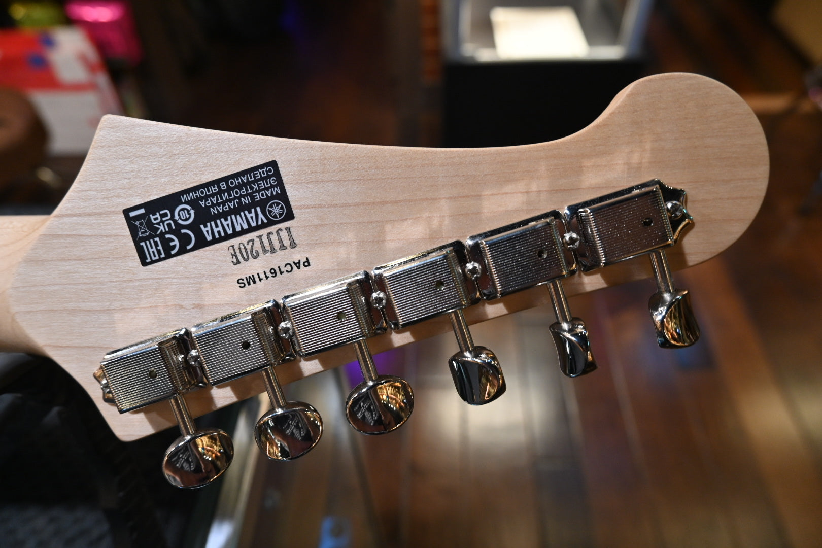 Yamaha PAC1611MS Mike Stern Signature - Natural Guitar #120E - Danville Music