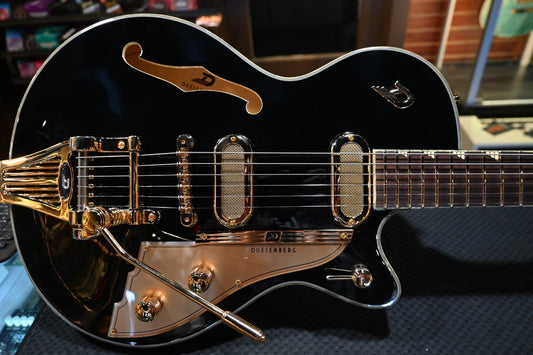 Duesenberg Starplayer TV Phonic - Black Guitar #0497 - Danville Music