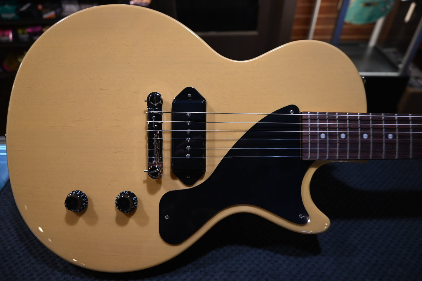 Epiphone Les Paul Junior - TV Yellow Guitar #0520 - Danville Music
