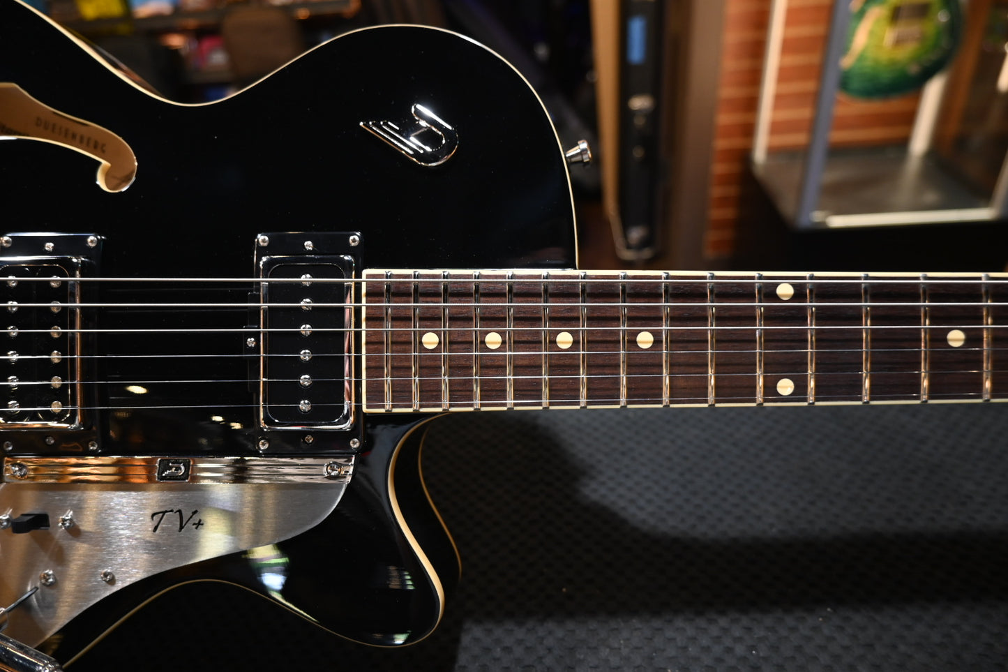 Duesenberg Starplayer TV Plus - Black Guitar #2265