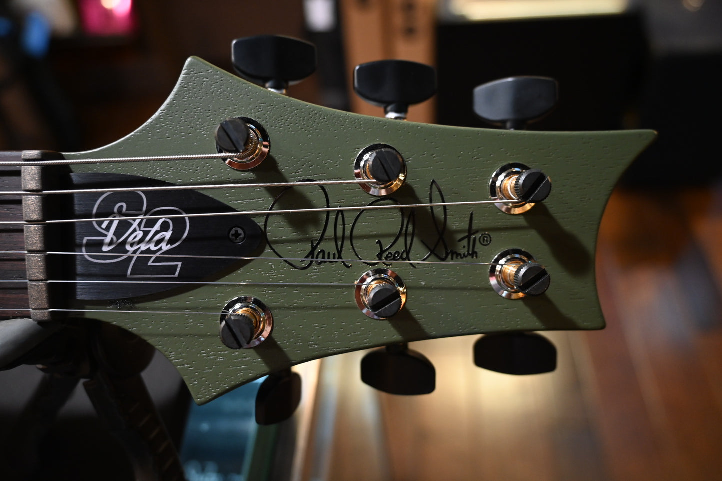 PRS S2 Vela HHT Satin - Matcha Green Guitar #9307