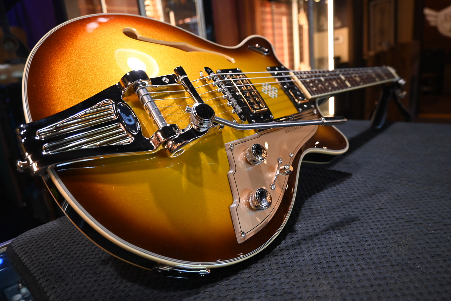 Duesenberg Alliance Series Joe Walsh Signature - Gold Burst Guitar #2809