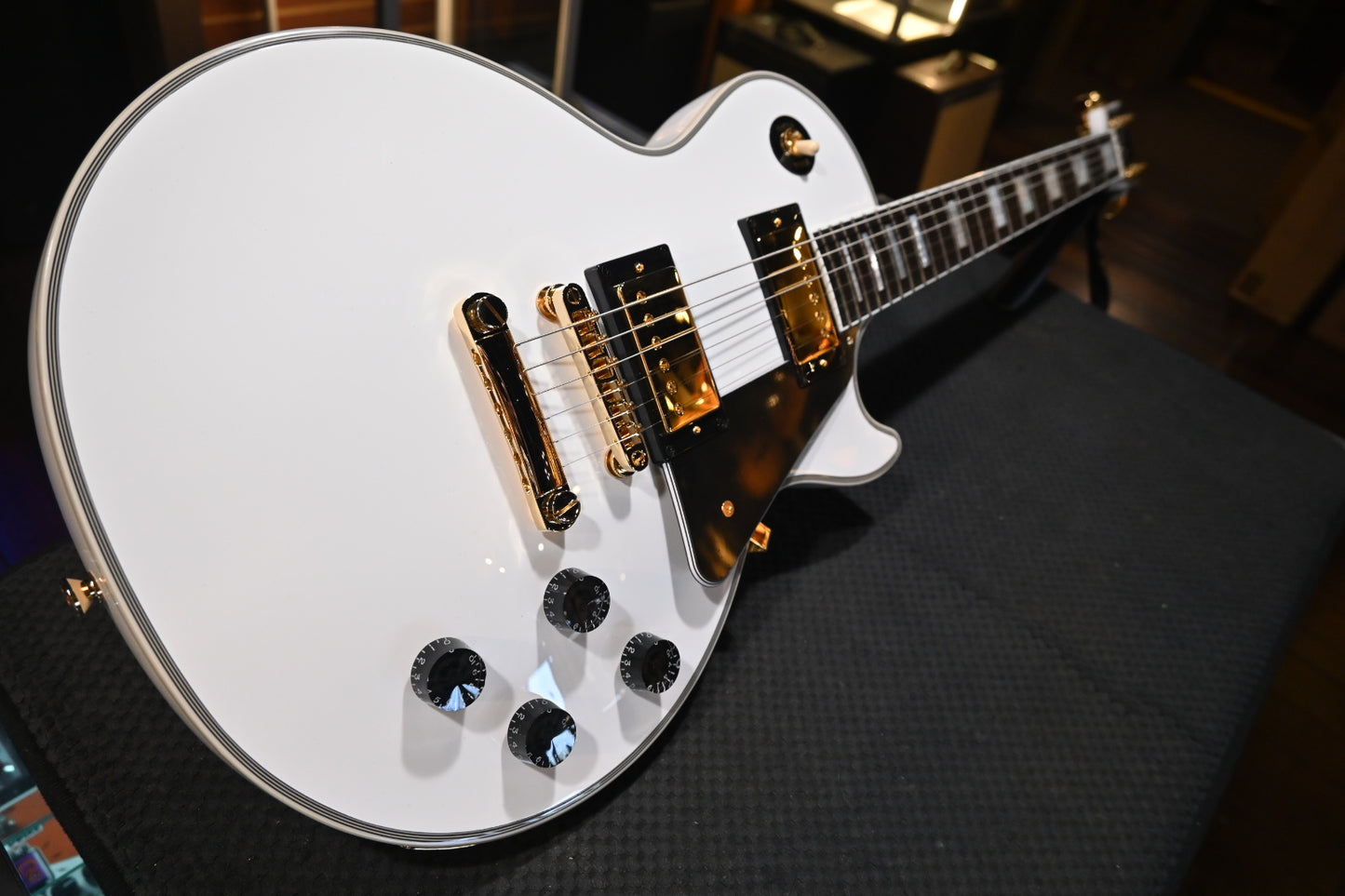 Epiphone Les Paul Custom - Alpine White Guitar #1843