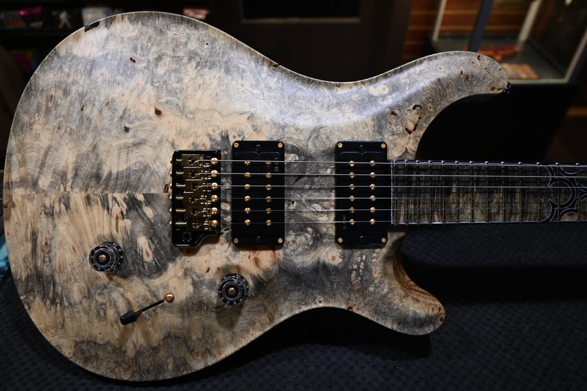 PRS Private Stock Custom 24 Gothic Buckeye Burl - Natural Satin Guitar #12250