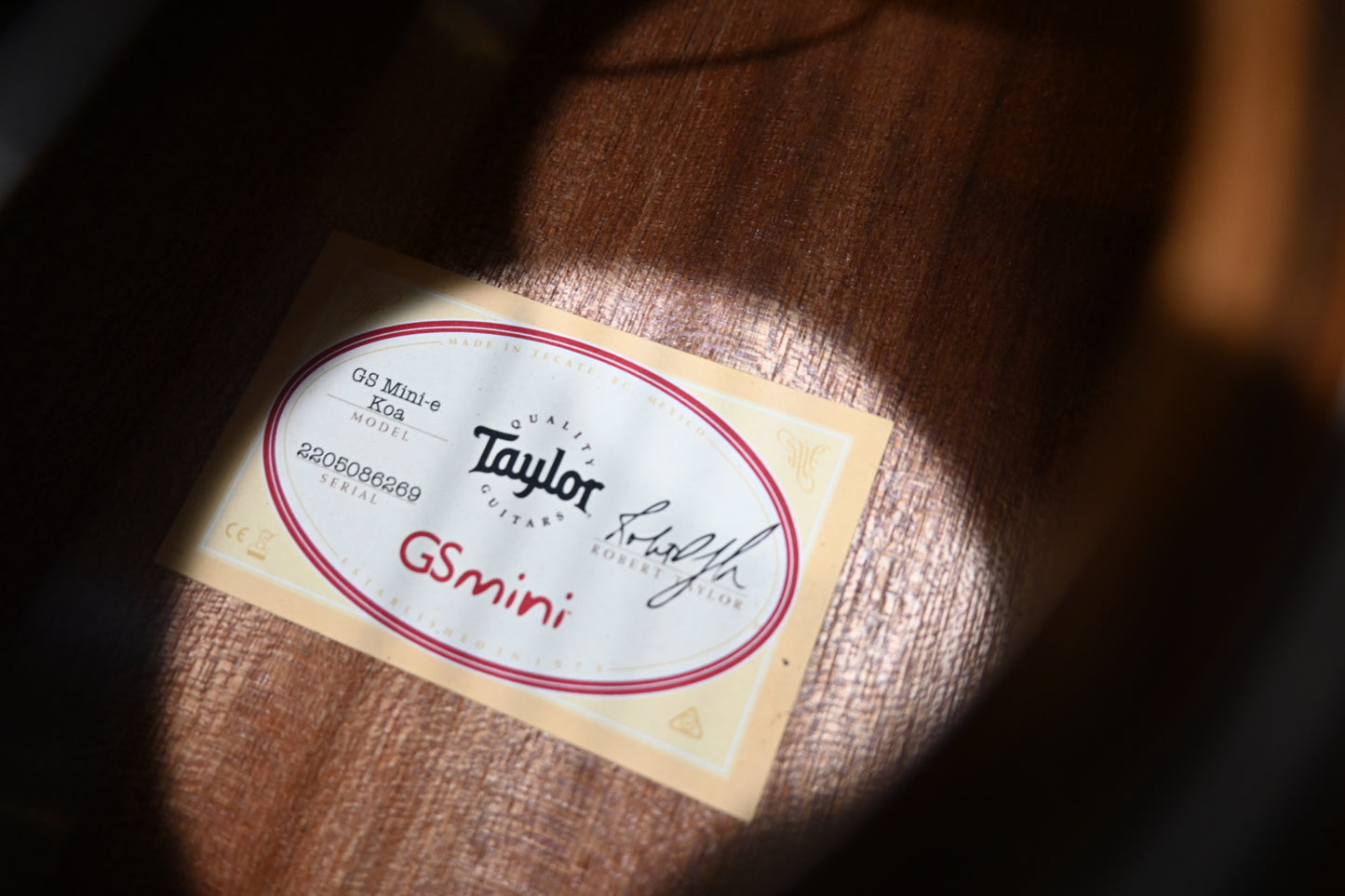 Taylor GS Mini-e Koa Guitar #6269