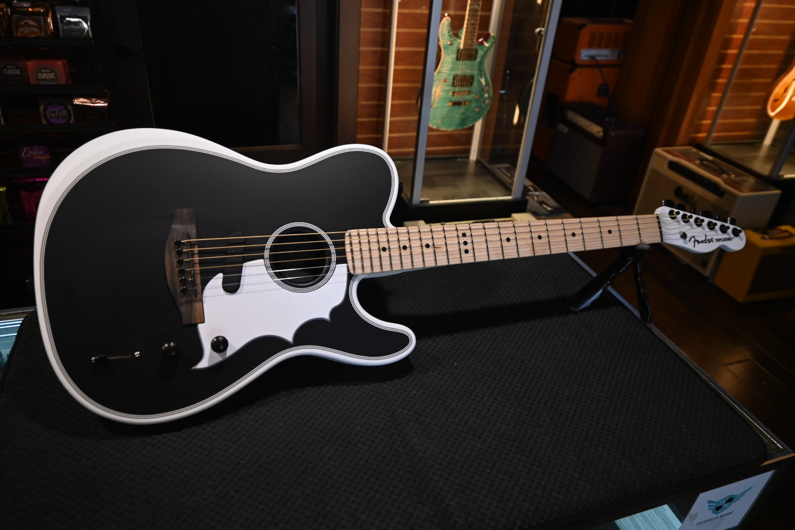 Fender Jack Whit Signature Triplesonic - Arctic White Guitar - Danville Music