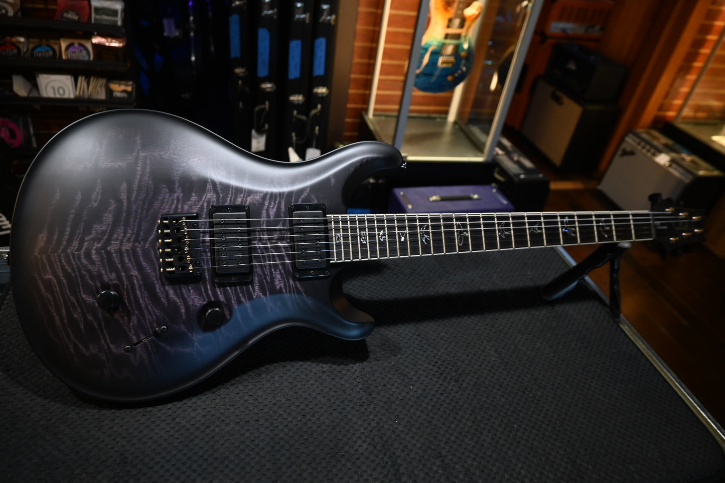 PRS Mark Holcomb - Purple Wraparound Burst Guitar #0610 - Danville Music