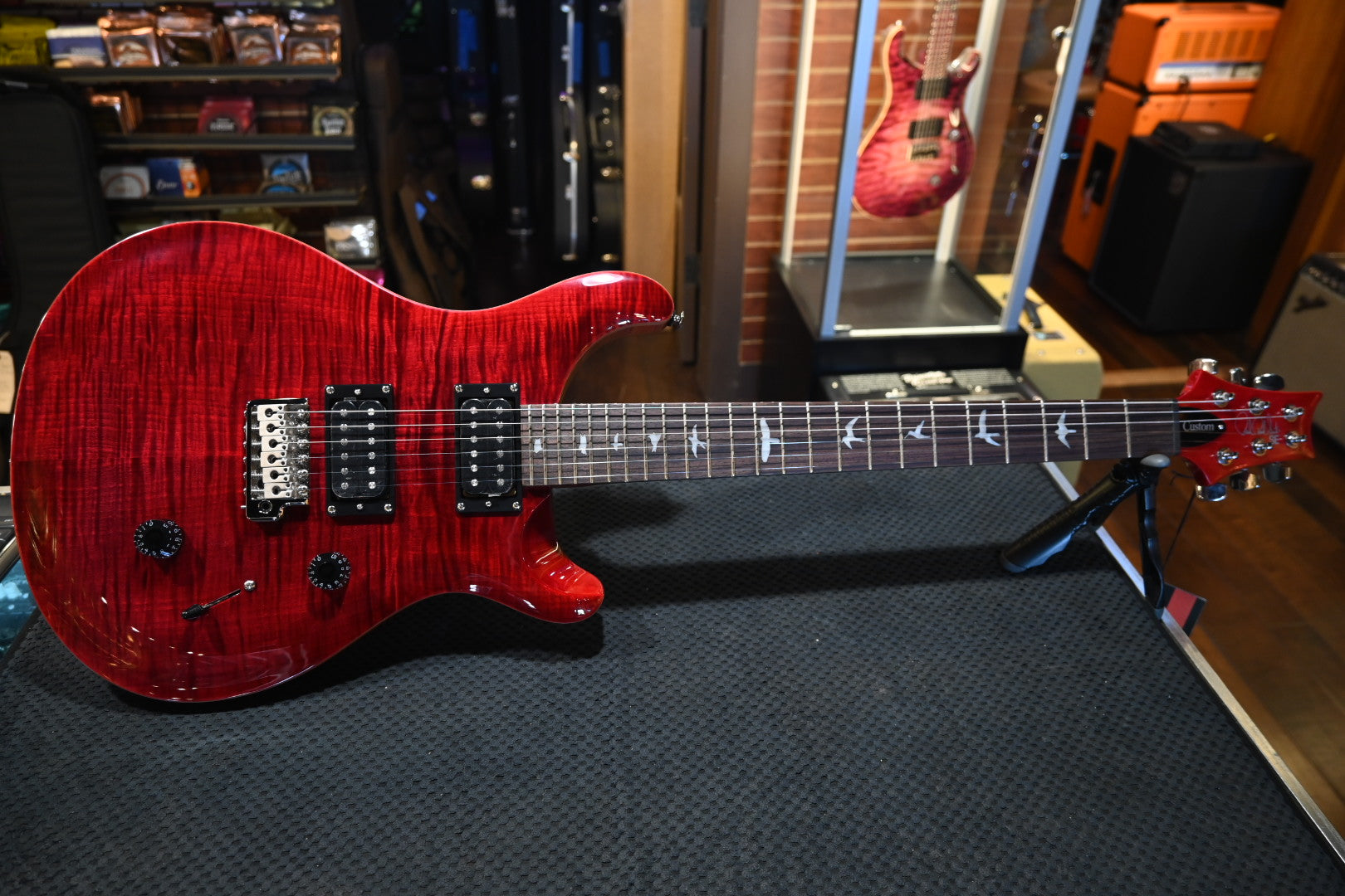 PRS SE Custom 24 Limited - Ruby Guitar #9048 - Danville Music