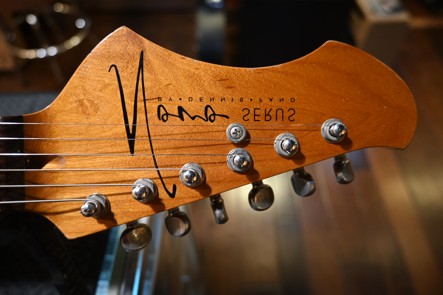 Novo Serus J Left-Handed - Amber Guitar #6792