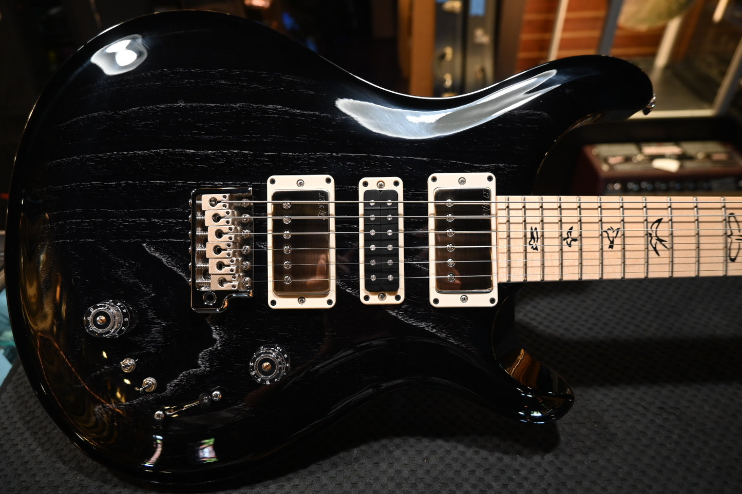 PRS Swamp Ash Special Maple - Black Doghair Smokeburst Guitar #6386 - Danville Music
