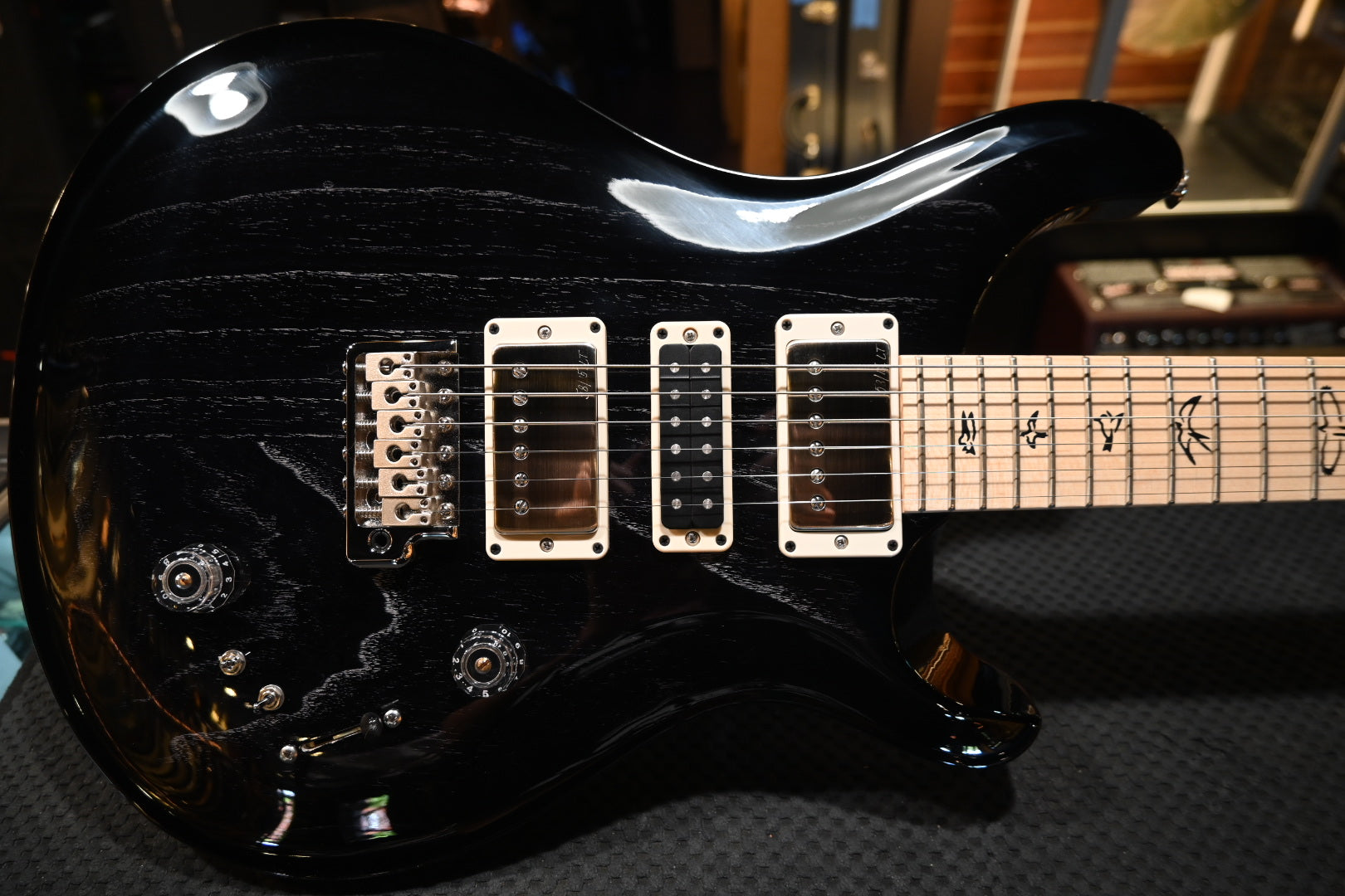 PRS Swamp Ash Special Maple - Black Doghair Smokeburst Guitar #6386 - Danville Music