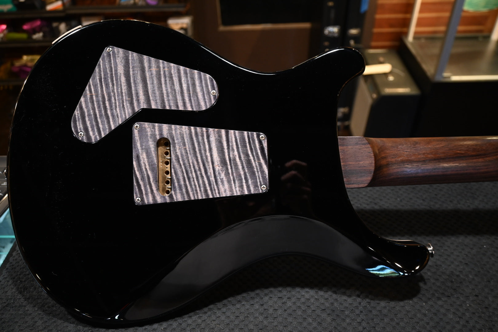 PRS Wood Library Custom 24-08 2024 - Charcoal Burst Guitar #0447 - Danville Music