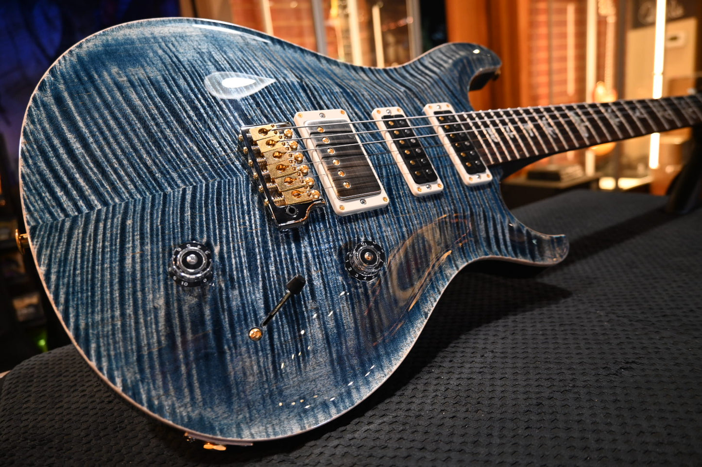 PRS Studio 10-Top - Faded Whale Blue Guitar #0675