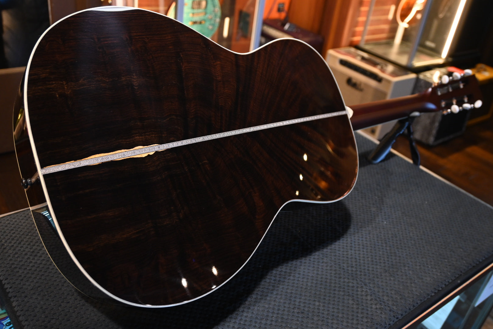 Santa Cruz OOO Sinker Redwood/African Blackwood Guitar #6367 - Danville Music