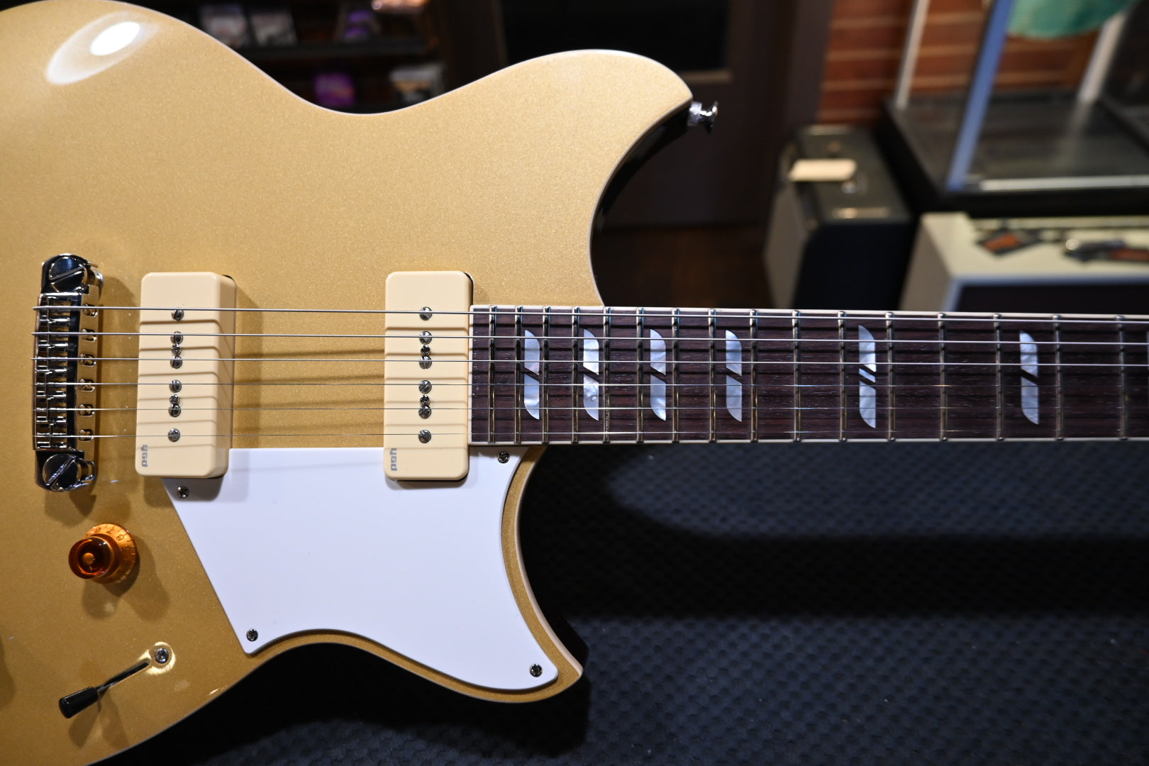 Yamaha Chris Buck Signature Revstar RS02CB - Honey Gold Guitar #3500 - Danville Music