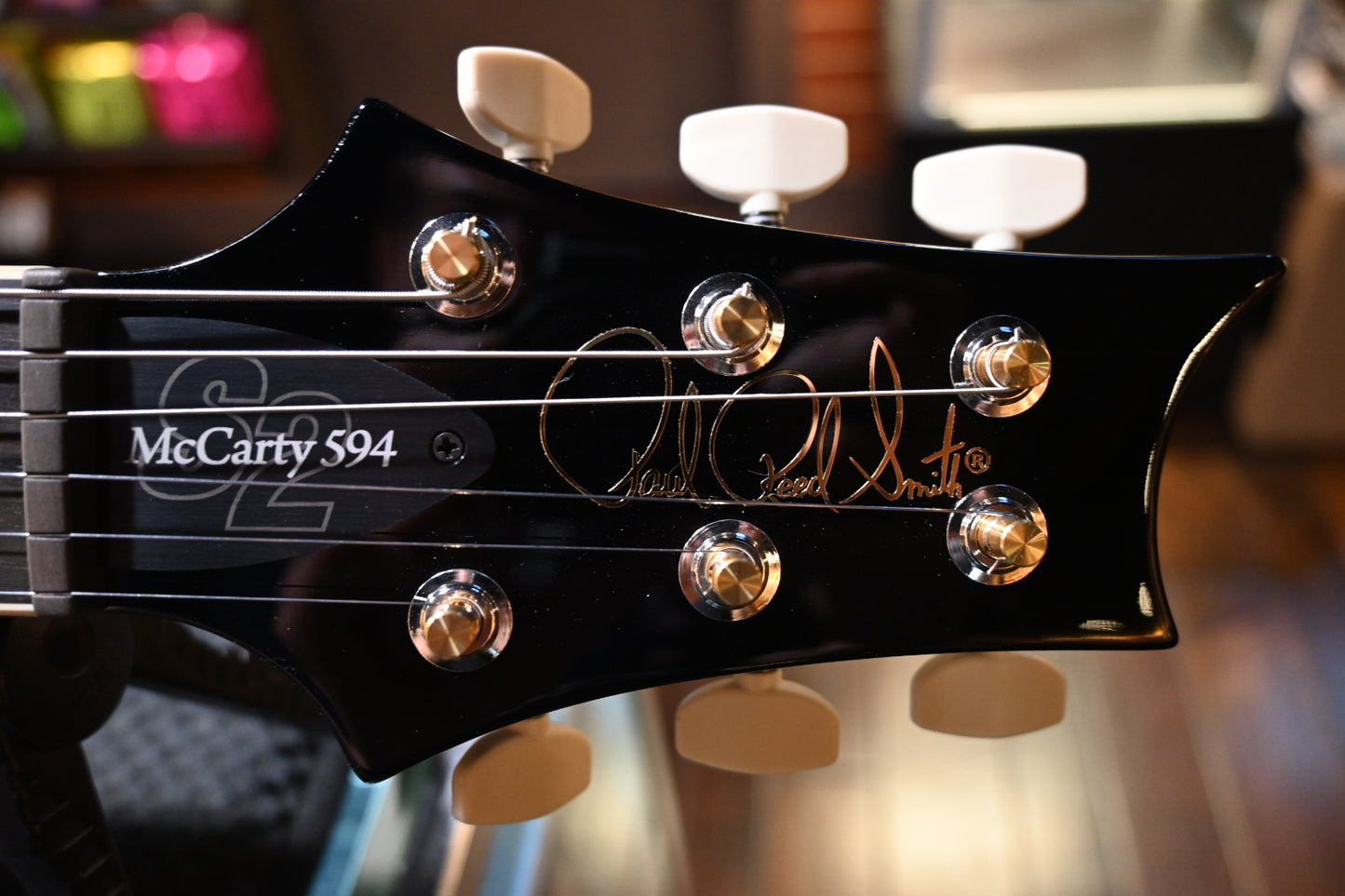 PRS Wood Library S2 McCarty 594 Thinline - Tri-Color Burst Guitar #6619