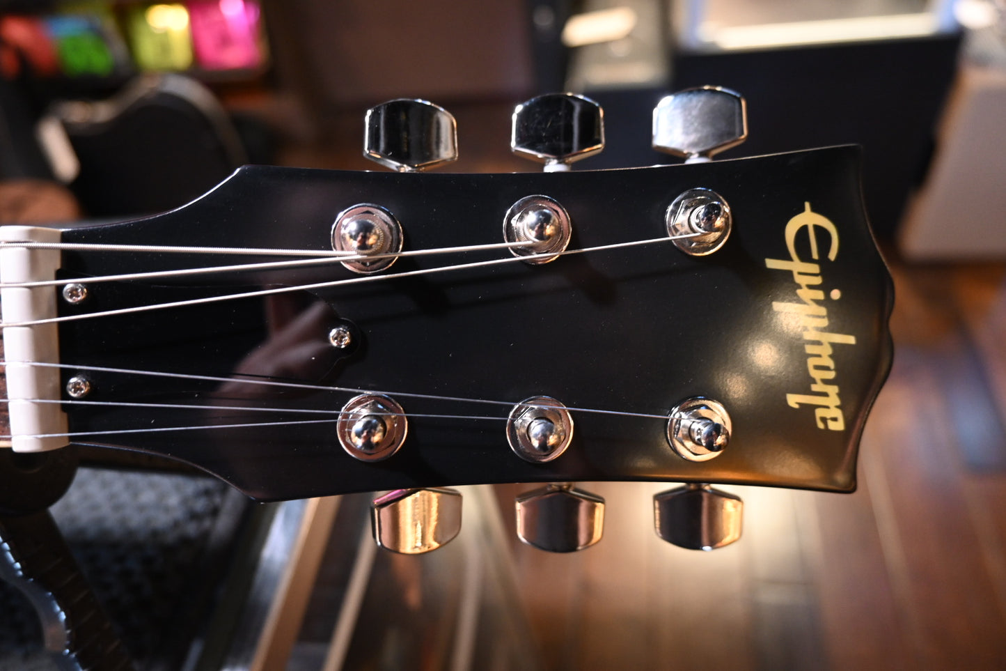Epiphone Jeff Beck Les Paul Limited Edition - Oxblood Guitar #0565 - Danville Music