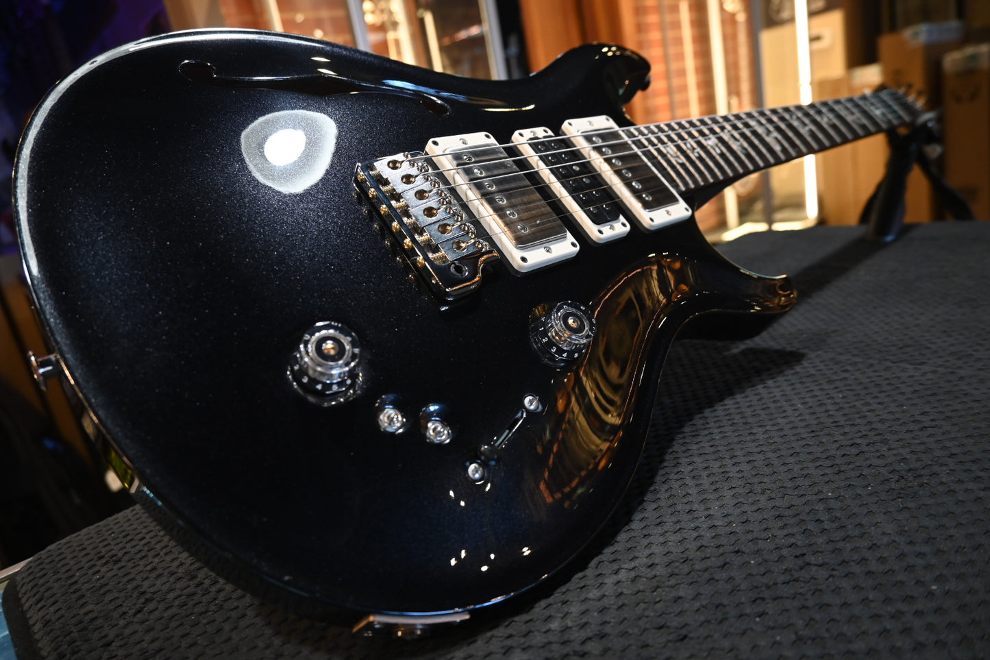 PRS Special Semi-Hollow - Metallic Black Guitar #7641