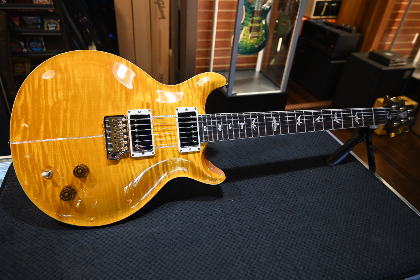 PRS Santana Retro 10-Top 2023 - Santana Yellow Guitar #6838