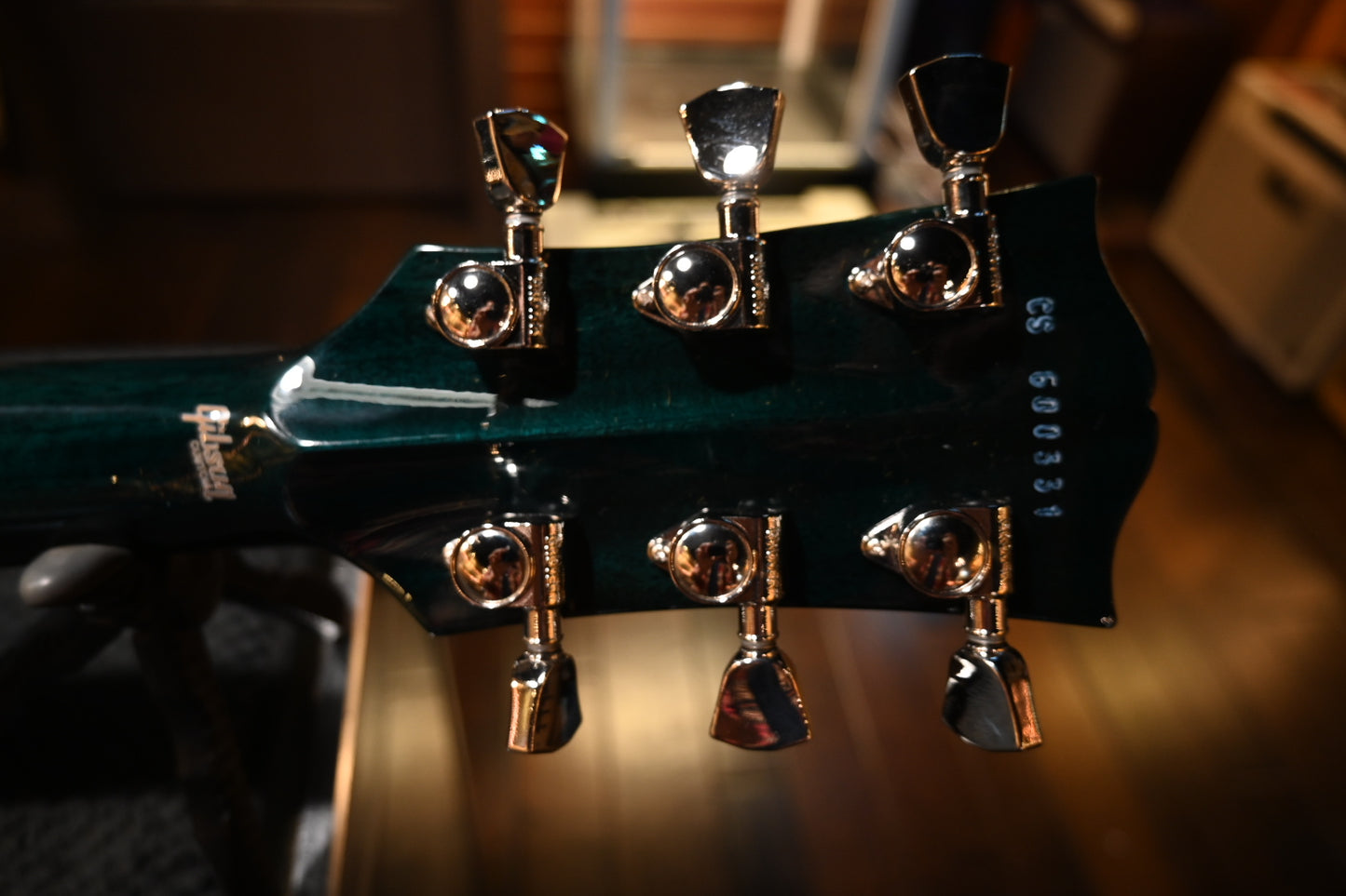 Gibson Custom Shop Les Paul Axcess Custom Peacock Widow Stopbar - Peacock Widow Guitar #0331 - Danville Music