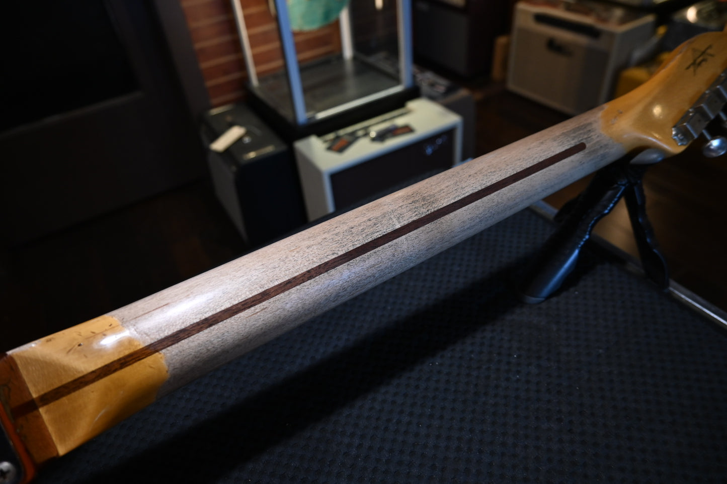 Fender Custom Shop 1952 Telecaster Super Heavy Relic - Faded Candy Tangerine Guitar #9705 - Danville Music