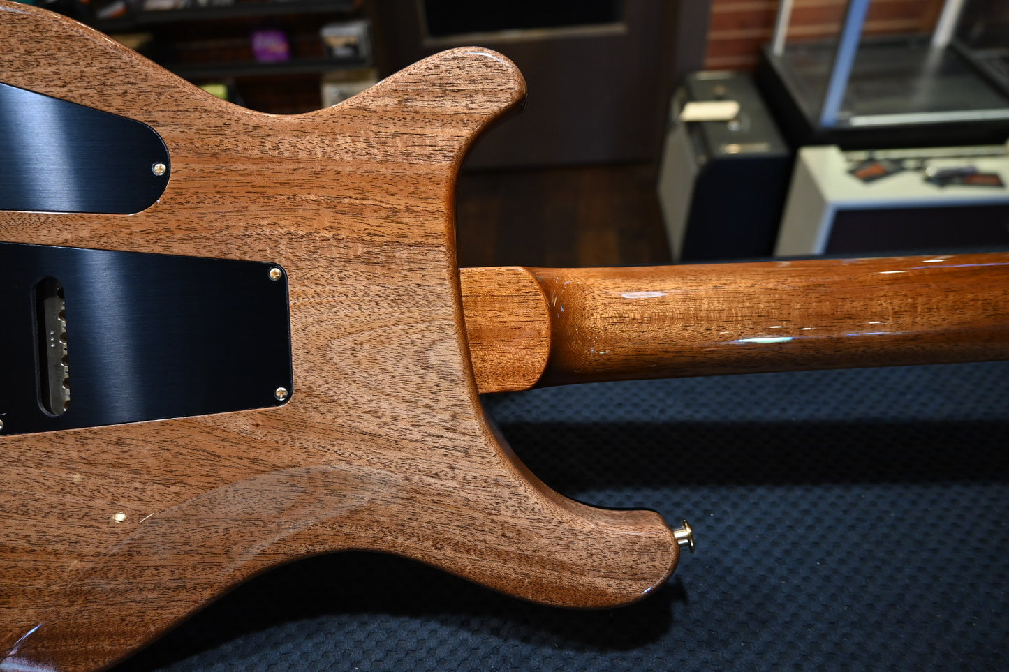 PRS Custom 24-08 10-Top One Piece Top - Whale Blue Smoke Burst Guitar #9994 - Danville Music