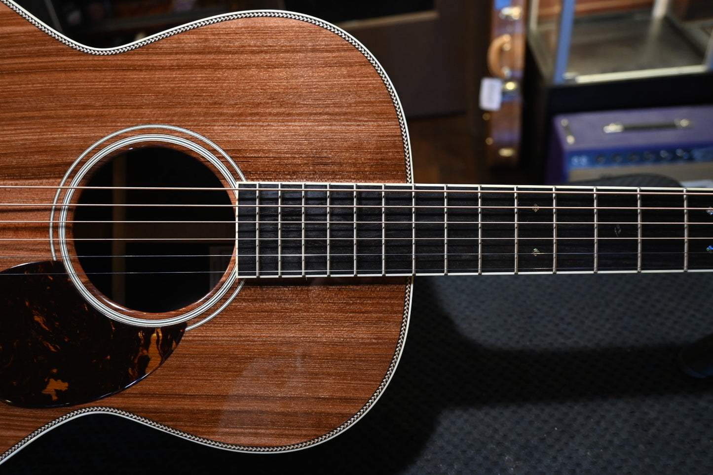Santa Cruz OOO Sinker Redwood/African Blackwood Guitar #6367 - Danville Music