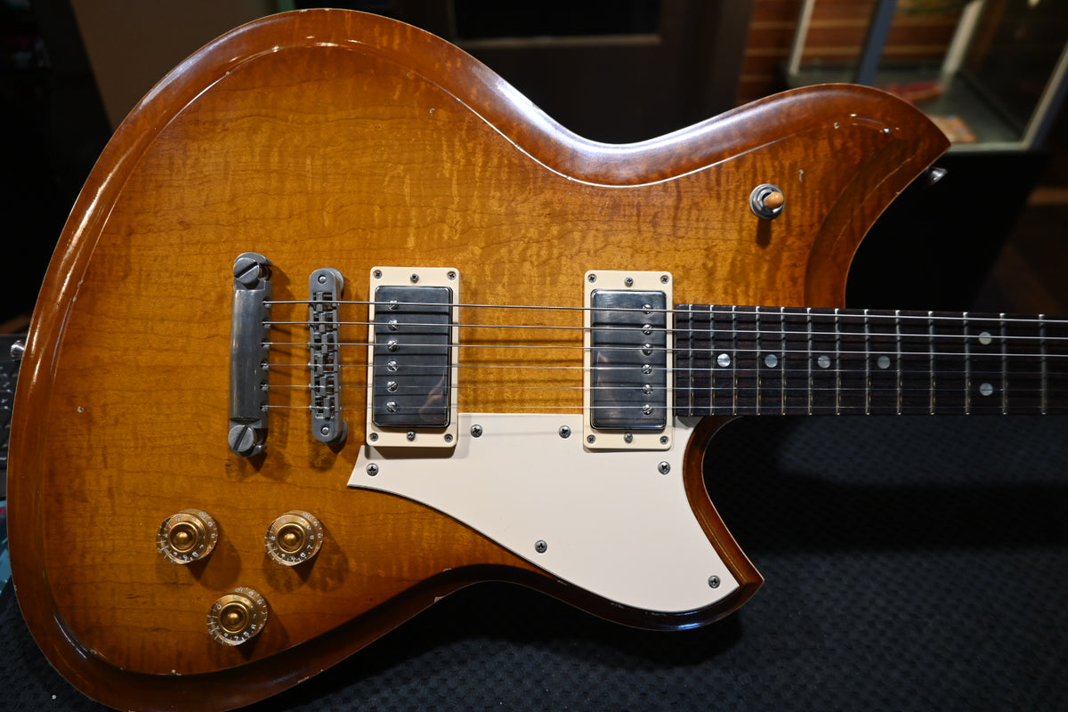 Novo Chambered Serus H2 Dealer Limited - Faded Tea Burst Guitar #1363