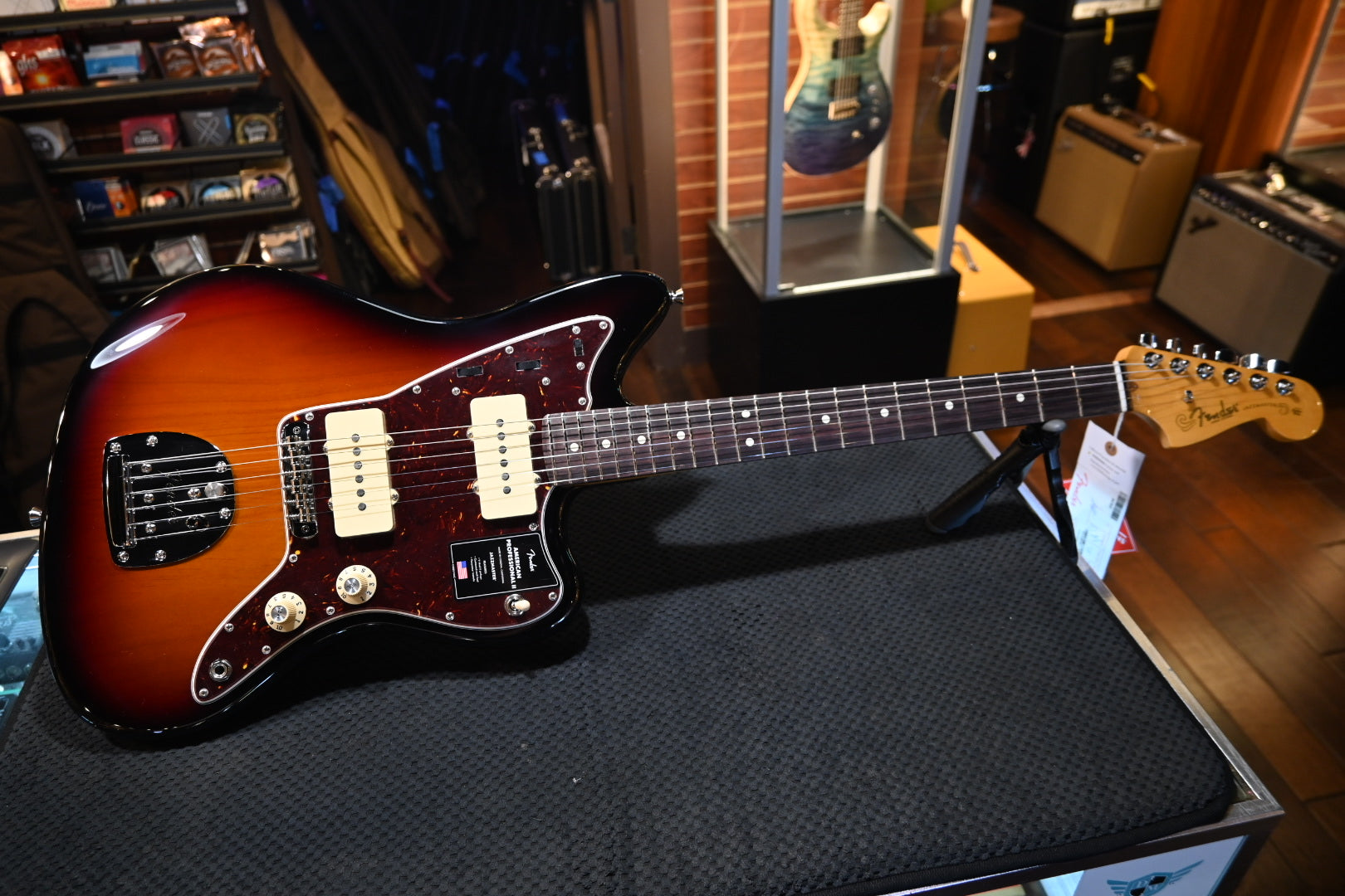 Fender American Professional II Jazzmaster - 3-Color Sunburst Guitar #4330