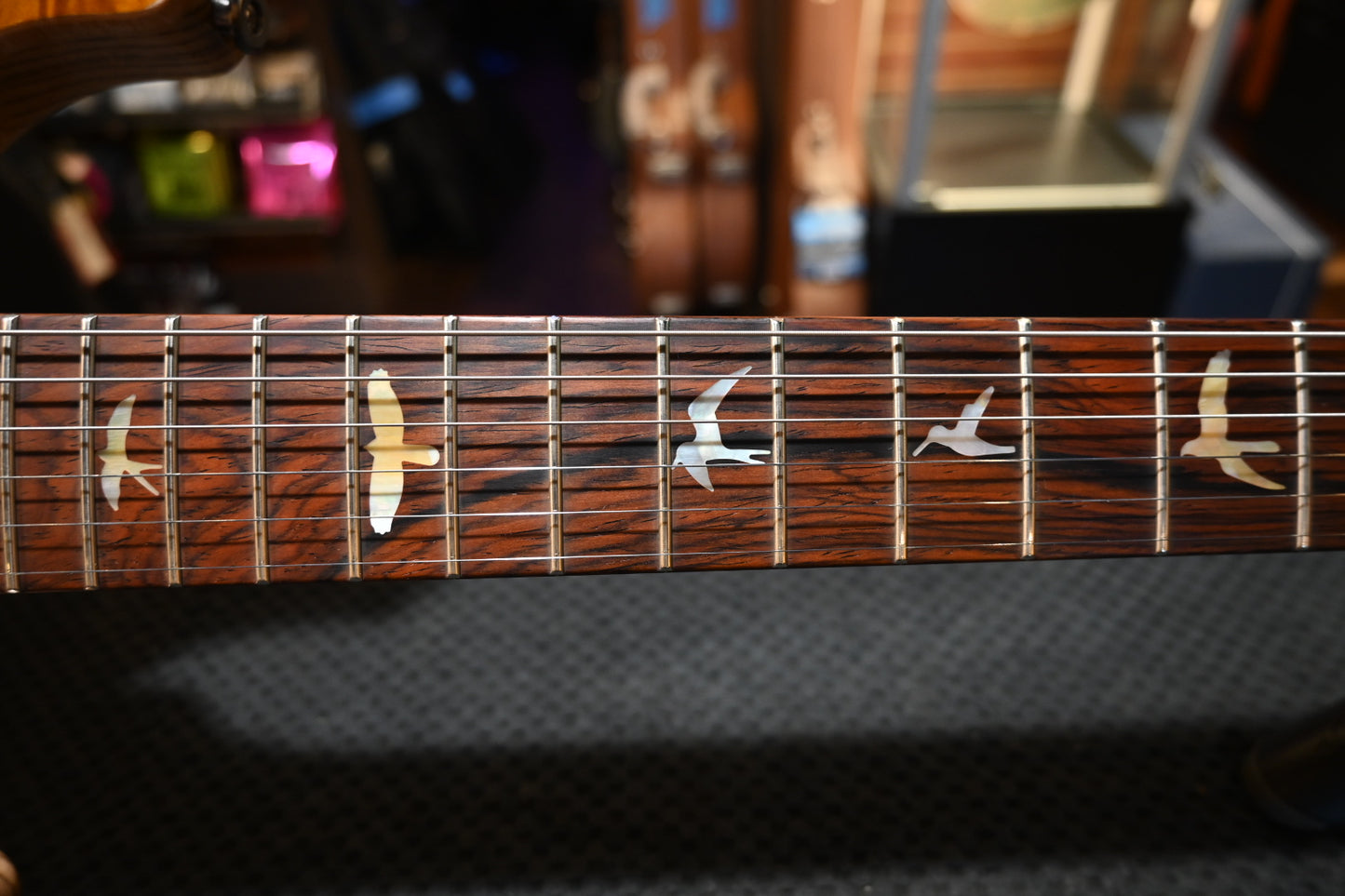 PRS Wood Library Special Semi-Hollow Danville Music 35th Anniversary Artist Top - Beach Fade Guitar #5865