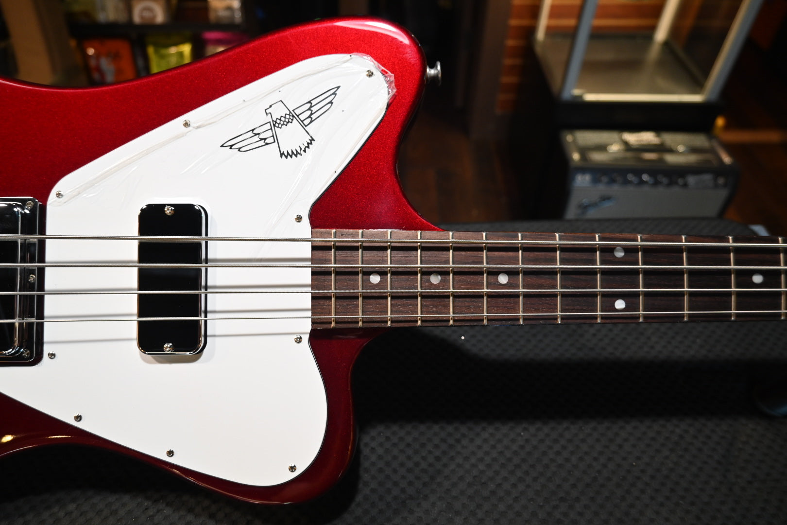Gibson Non-Reverse Thunderbird - Sparkling Burgundy Bass #3264 - Danville Music