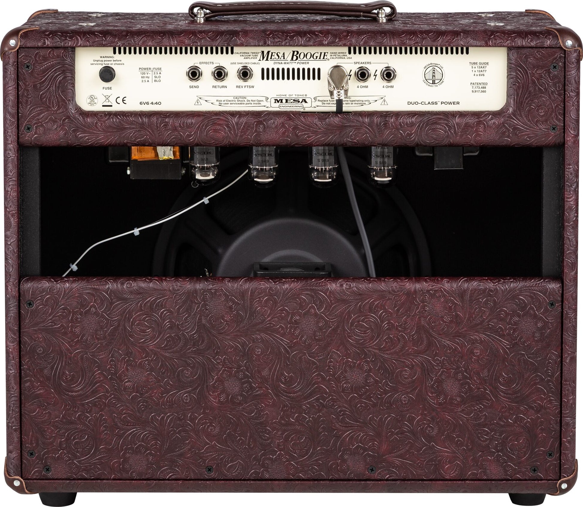 Mesa Boogie California Tweed 6V6 4:40 1x12 Combo - Wine Buggy Western - Danville Music