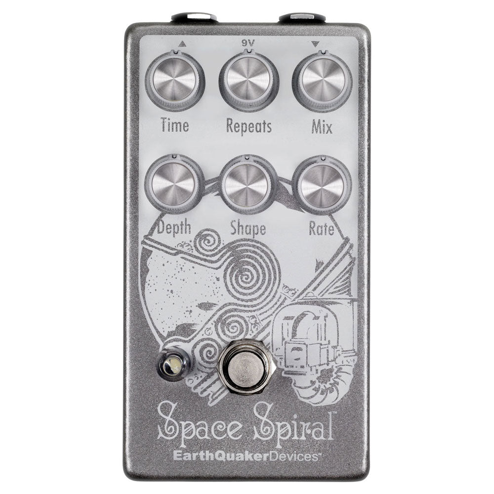 Earthquaker Space Spiral Modulated Delay Device Effect Pedal - Danville Music