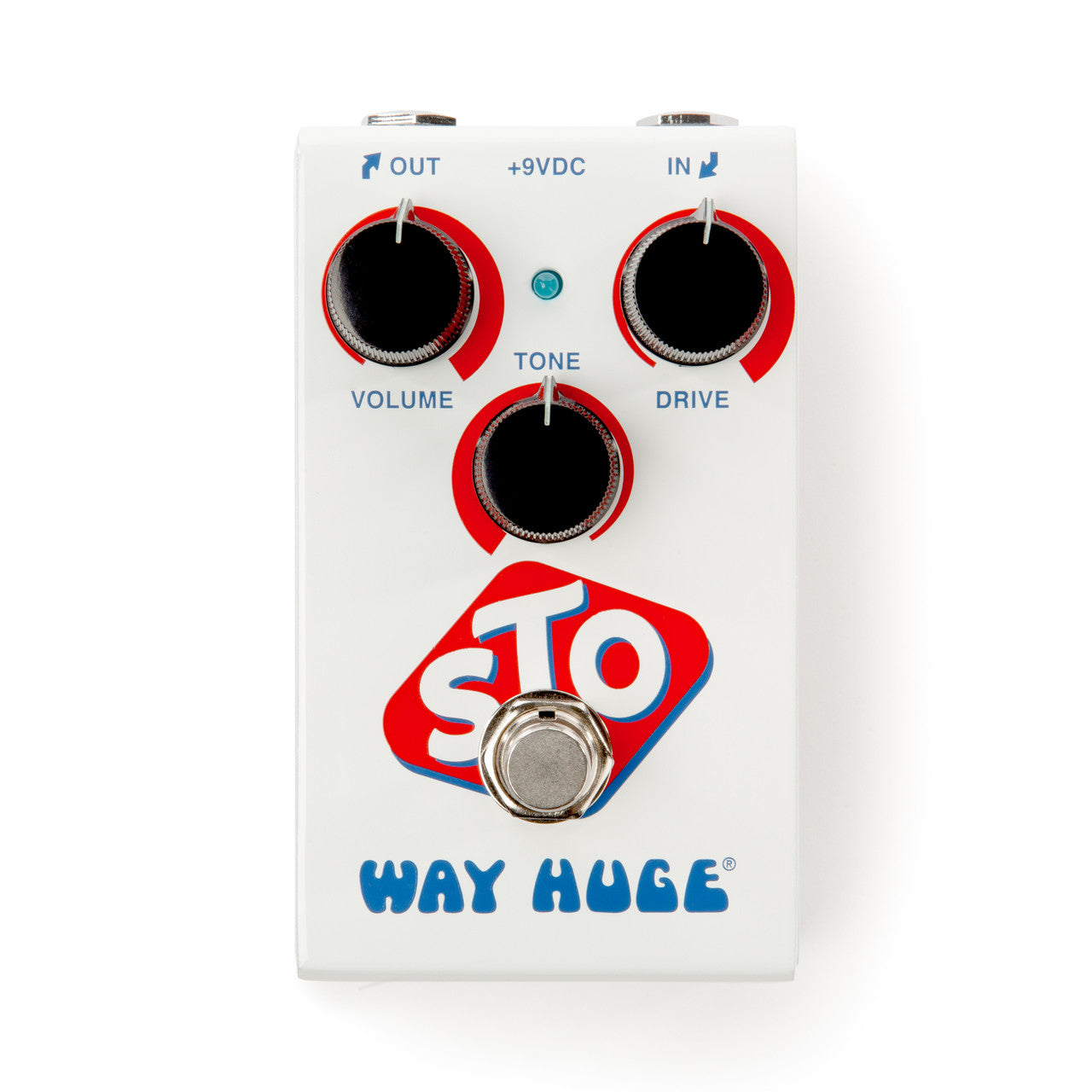 Way Huge Electronics Smalls STO Overdrive Effects Effect Pedal White - Danville Music