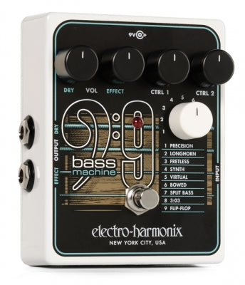 EHX Electro-Harmonix Bass9 Bass Machine Effect Pedal - Danville Music