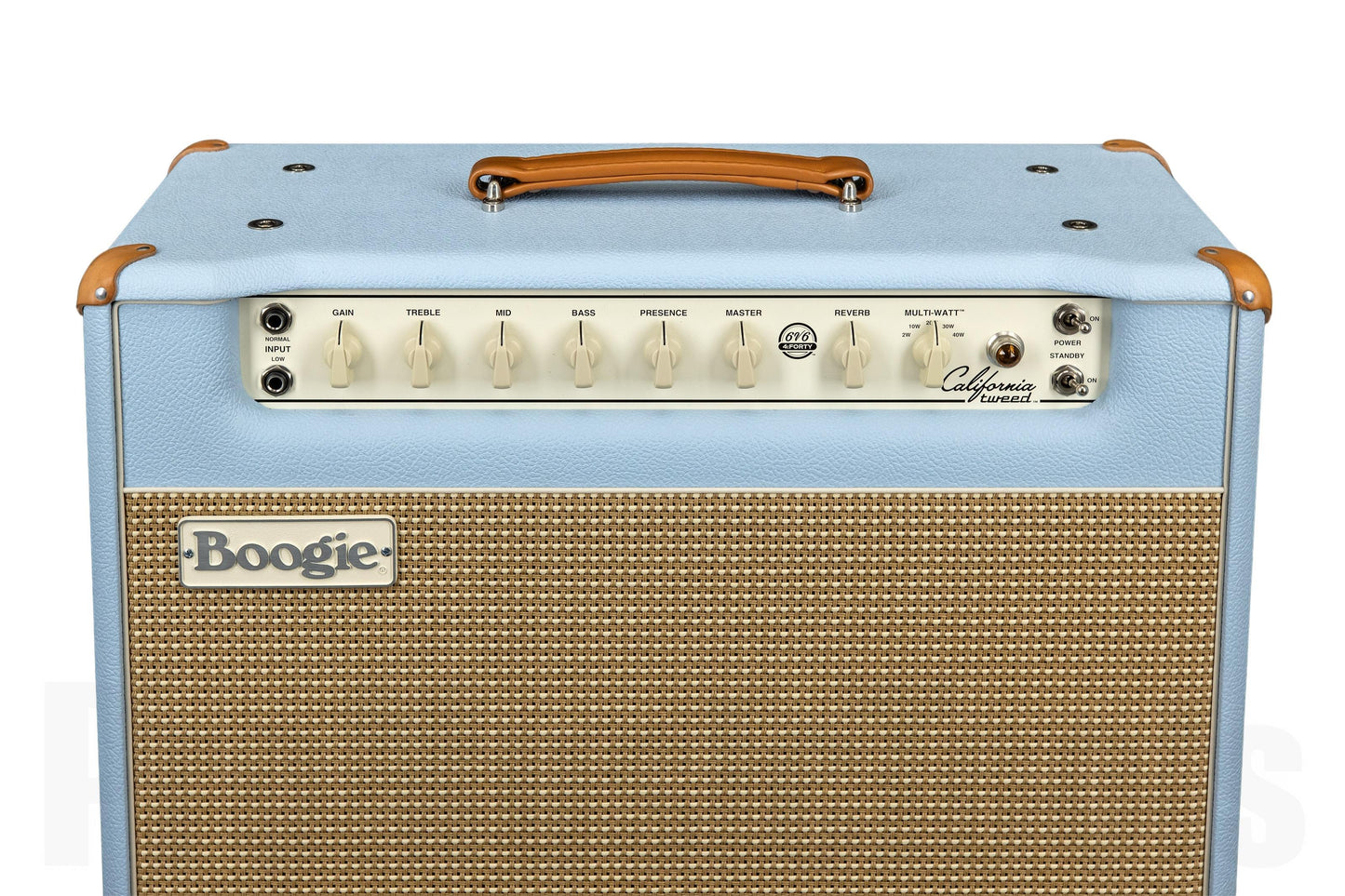 Mesa Boogie California Tweed 6V6 4:40 1x12 Combo Amplifier - Baby Blue Bronco #3557