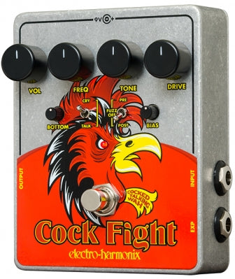 EHX Electro-Harmonix Cock Fight Cocked Talking Wah Effect Pedal - Danville Music