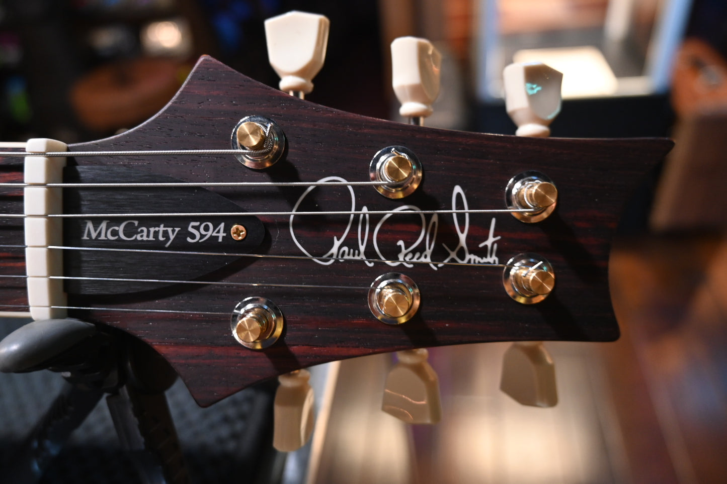 PRS McCarty 594 Hollowbody II 10-Top - Charcoal Guitar #0965 - Danville Music