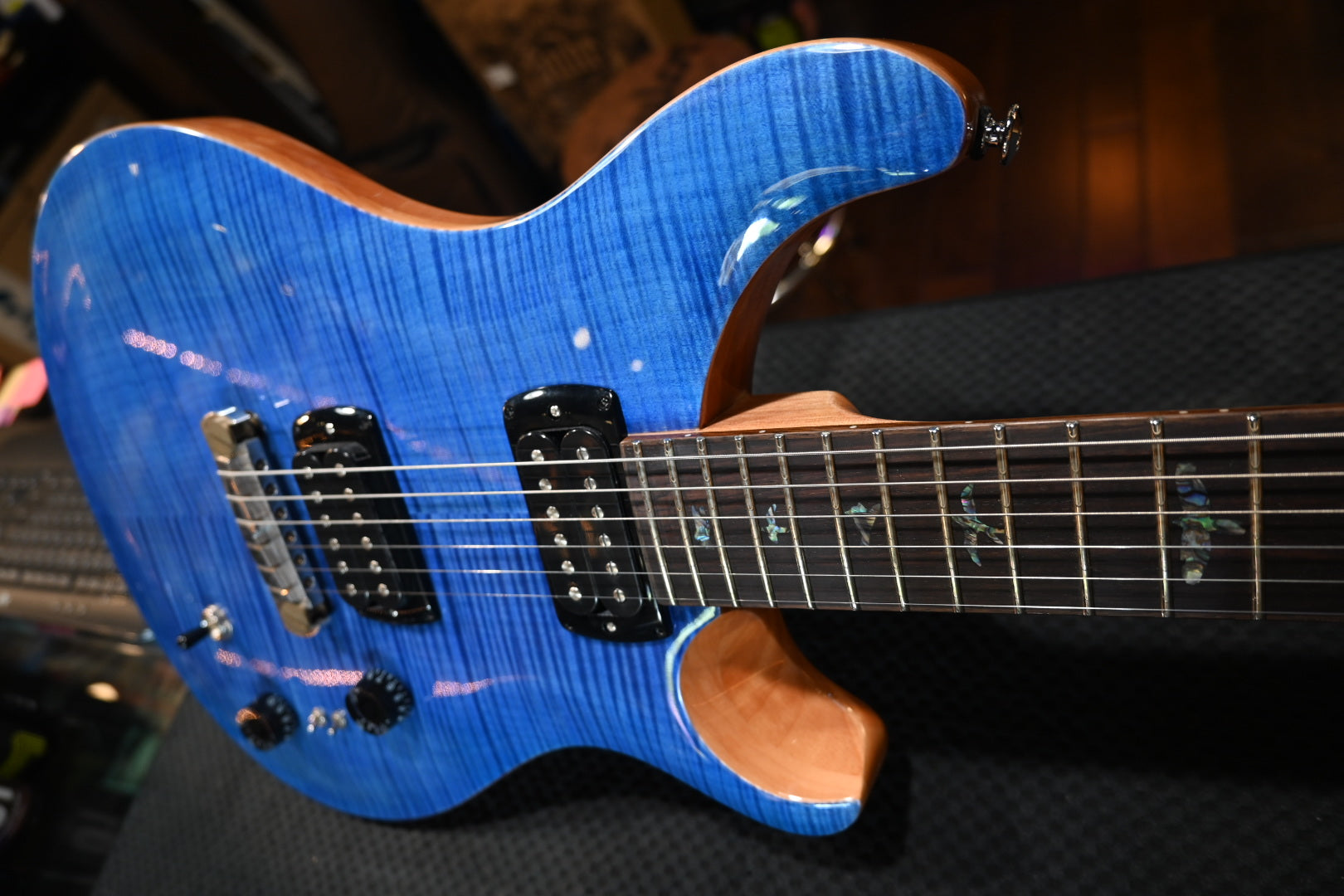 PRS SE Paul’s Guitar - Faded Blue Guitar #0056 - Danville Music