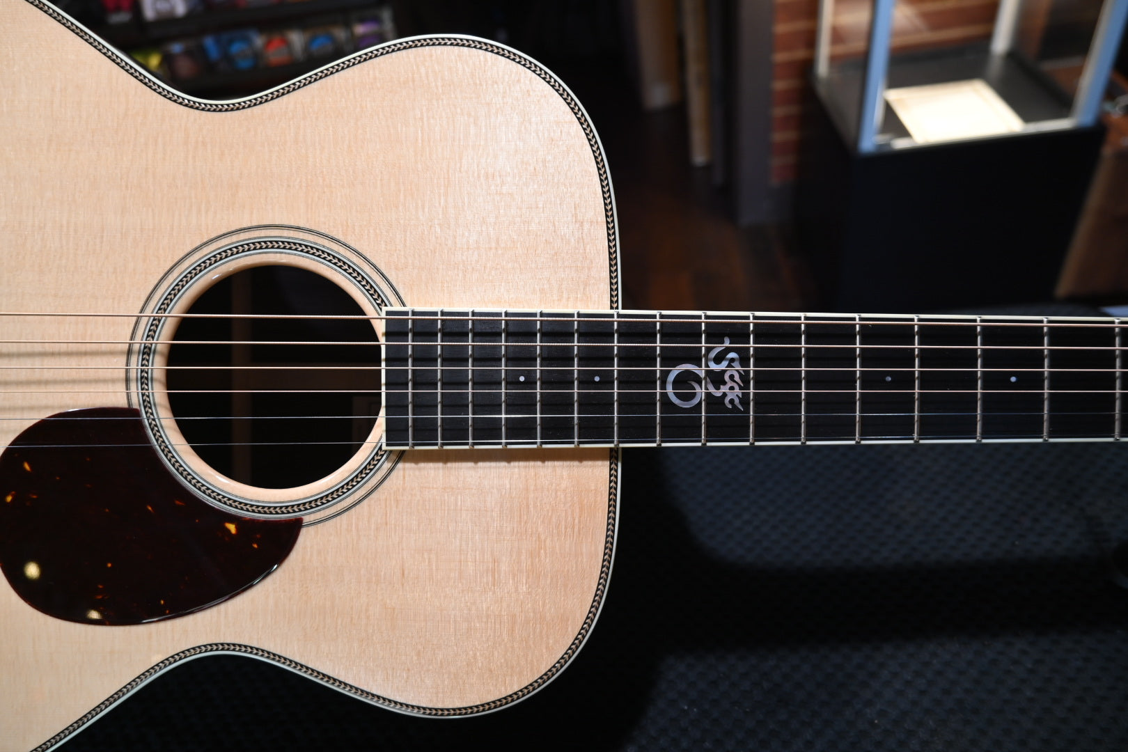 Santa Cruz OM Sitka Spruce/Indian Rosewood Guitar #6070 - Danville Music