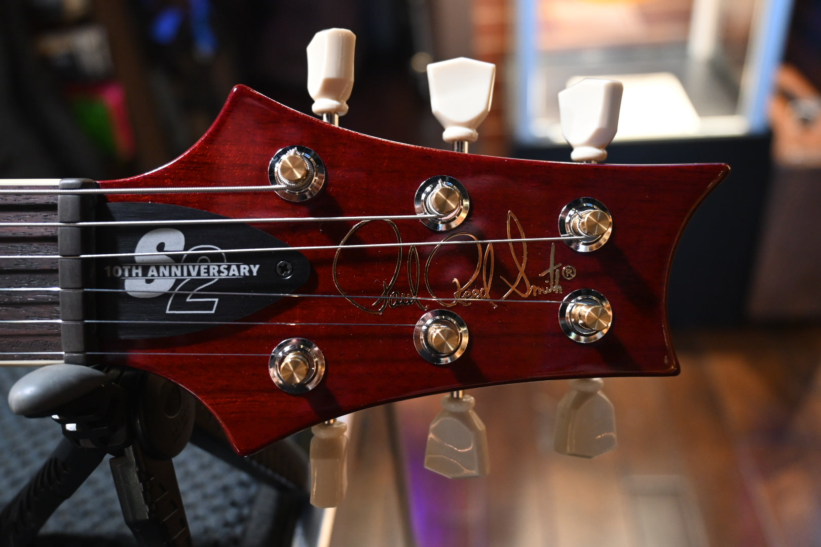 PRS 10th Anniversary S2 McCarty 594 - Dark Cherry Sunburst Guitar #7931 - Danville Music