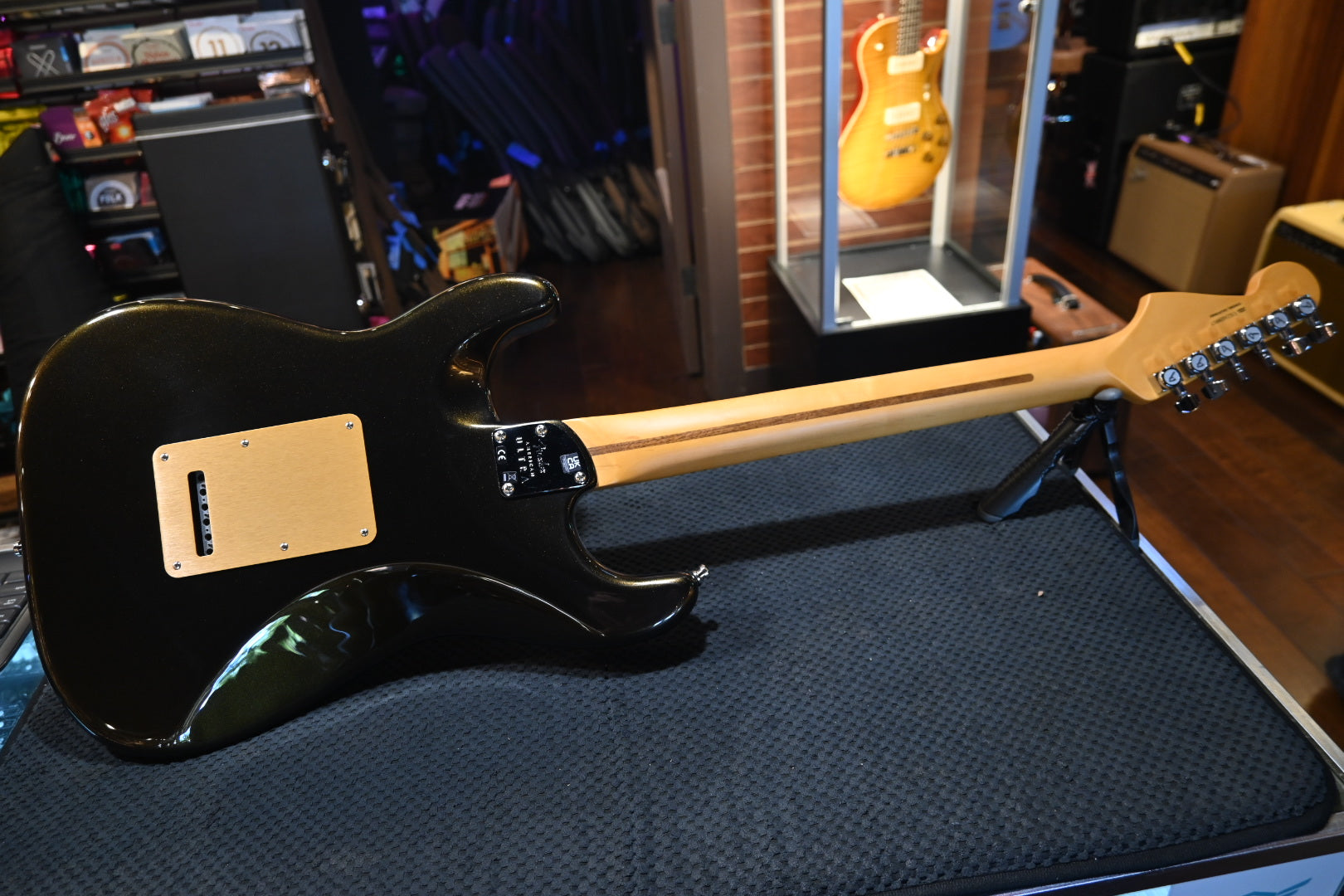 Fender American Ultra Stratocaster - Texas Tea Guitar #8917 - Danville Music