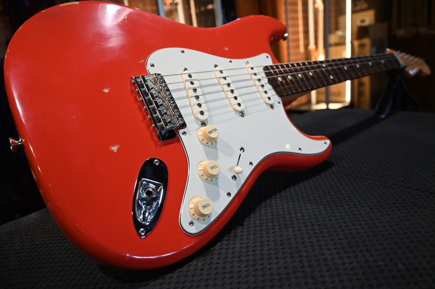 Fender Custom Shop 1970 Stratocaster NOS 2009 - Fiesta Red Guitar #5894 PRE-OWNED - Danville Music